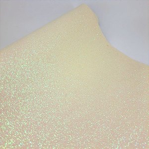 Lonita Glitter 25cmx30cm - Branco