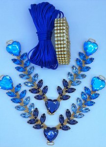 Kit Cabedal Acqua Azul