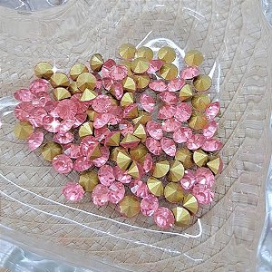 Strass Ponto de Luz SS24 Kit 12 un. - Rosa BB