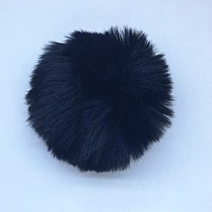 PomPom Pelúcia 70mm - Preto