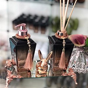kit Lavabo Piramide  Rose Gold