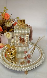 Kit aromatizador com bandeja