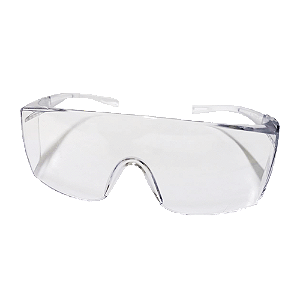 Oculos De Protecao Segurança Rj Clean Epi Kit c/02 Unidades Incolor