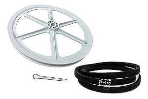 Agitador Colormaq Lcm 6.4 Kg Completo Com Cubo Polia Correia