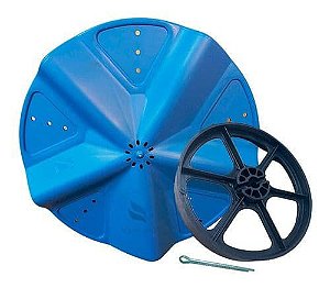 Batedor Agitador Polia Tanquinho Newmaq Azul 10kg 12kg