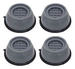 Pé Máquina Lavar Regulador Calço Anti Vibração Universal 4pc
