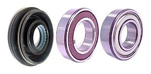 Retentor + Rolamentos + Molas Electrolux Lte12 Lf75 Ltc10