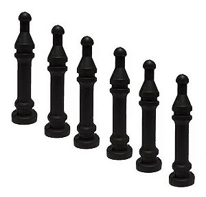 Coxim Longo Para Centrifuga De Roupas Mueller (kit 6 Peças)