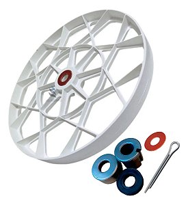 Polia Tanquinho Colormaq 16kg 18kg 20kg Com Buchas De Ferro