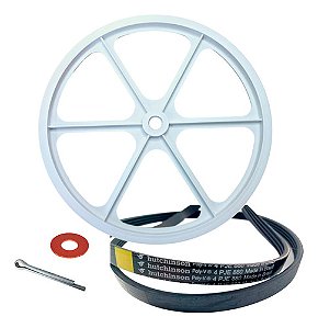 Kit Correia+polia Agitador+cupilha Colormaq Lcm 9kg á 20kg