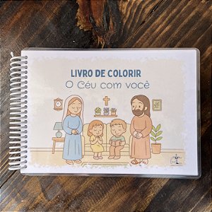 LIVRO DE COLORIR - O Céu com você