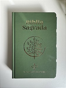 BÍBLIA VERDE OLIVEIRA - LUXO COM ABAS