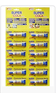 Super cola cartela com 12 unidades