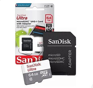 Memória SanDisk ultra original 64 giga