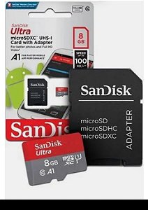 Memória 8 gigas SanDisk