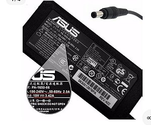 Fonte de Notebook Asus 19v 3.42 amperes