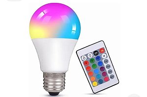 Lâmpada RGB com controle