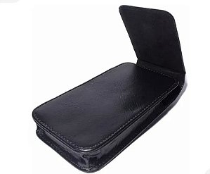 Capa de couro para celular (suporte)
