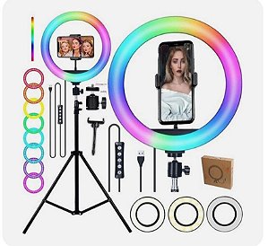 Ring light 10 polegadas RGB