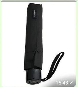 Guarda chuvas médio preto