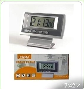 Relógio digital lelong