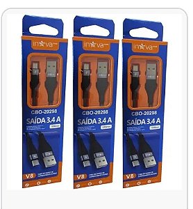 Cabo inova V8 1 metro caixa