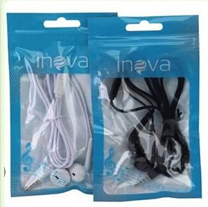 Fone inova sem borracha e microfone