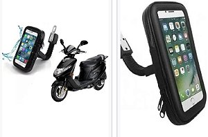 Suporte de moto com bolsa