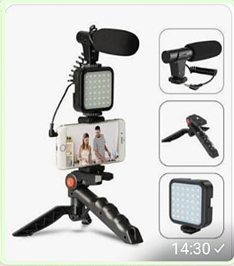 Kit de filmagem