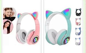 Fone bluetooth inova gatinho
