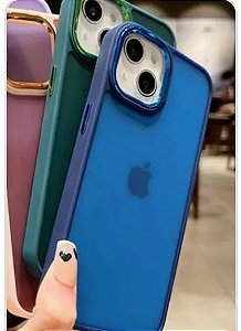 Capas transparente coloridas