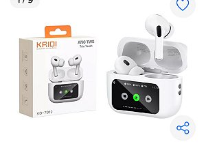 Fone Kaidi com Touch na tela