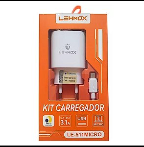 Carregador completo lhemox V8