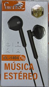 Fone eletro sem borracha