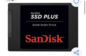 Memória SSD 1 TB sandisk