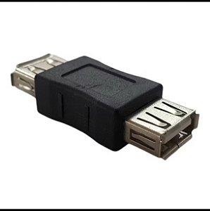 Adaptador USB fêmea fêmea