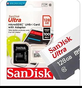 Memória SanDisk ultra original 128 gigas