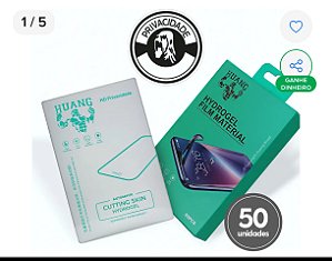 Insumo para máquina película HD privacidade marca Huang ( valor por unidade)