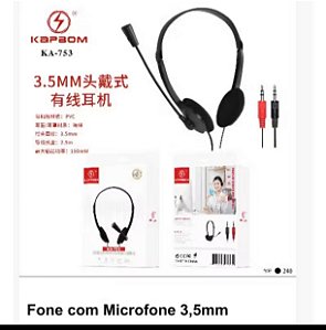 Fone multimídia kapbom