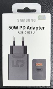 Fonte sansung TC e USB 50W turbo