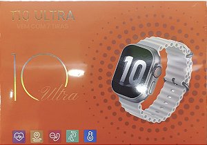 Relógio inteligente T10 ultra (acompanha 7 pulseiras)