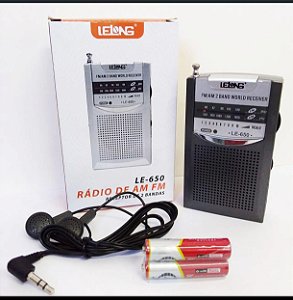 Rádio a pilha lelong