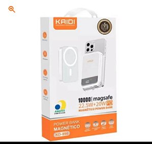 Power bank kaidi 10 mil indução