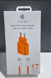 Carregador 40W IOS 17 pro Max TC TC