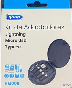Kit com adaptador