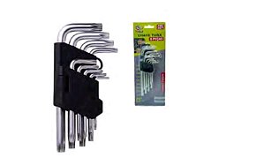 Jogo de chaves torx ( 9 peças)