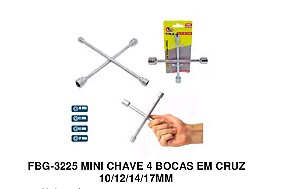 Chave de boca X (10/12/14/17MM)