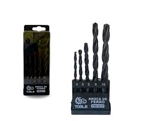 Kit de brocas para ferro