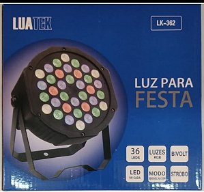 Canhão de luz 16 leds