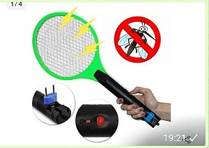 Raquete mata mosquito